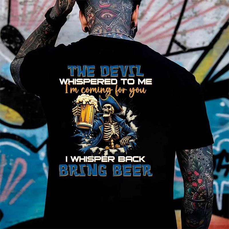 I Whispered Back Bring Beer Custom Year Graphic T-Shirt / Sweatshirt / Hoodie