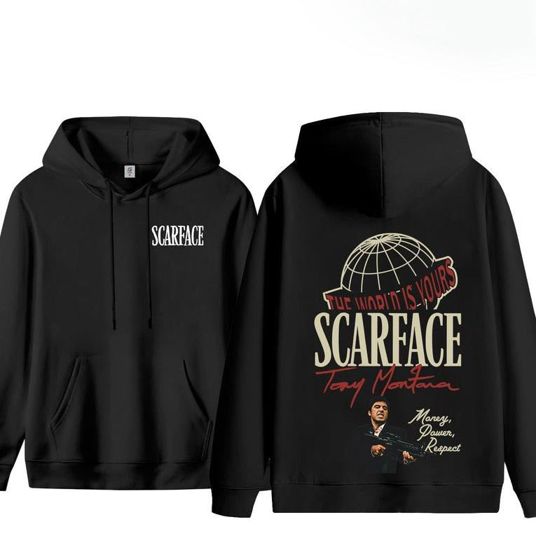 Scarface Two Sides Graphic T-Shirt / Sweatshirt / Hoodie