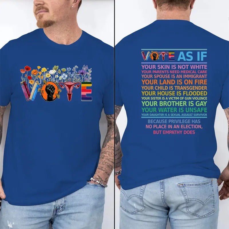 Feminist Voting Graphic Witchy Unisex Casual T-Shirt / Sweatshirt / Hoodie