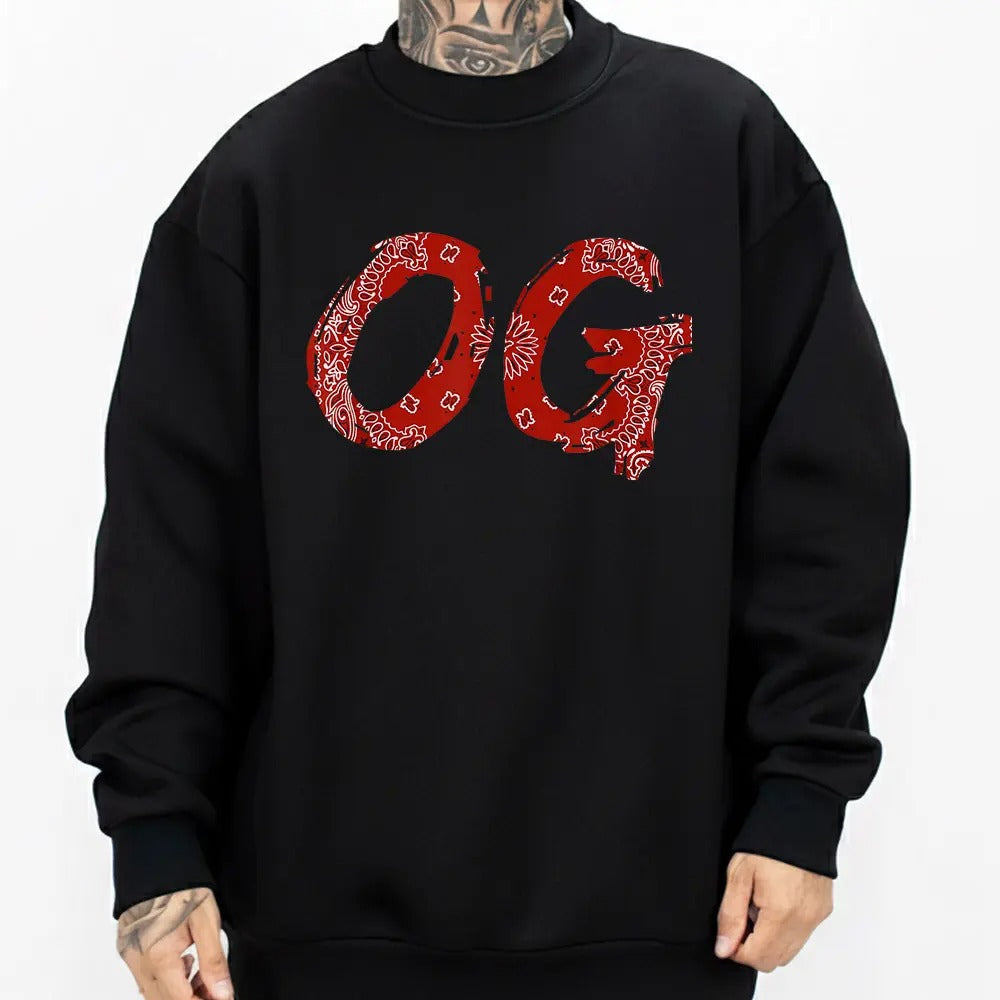 OG Bandana Red Design T-Shirt / Sweatshirt / Hoodie