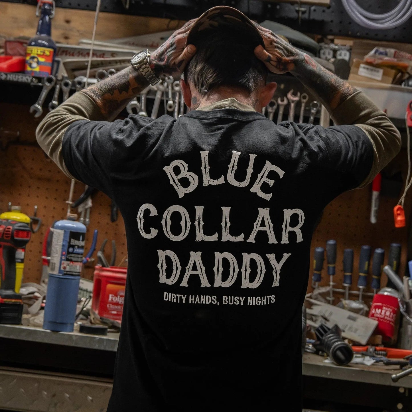 Blue Collar Daddy Design T-Shirt / Sweatshirt / Hoodie