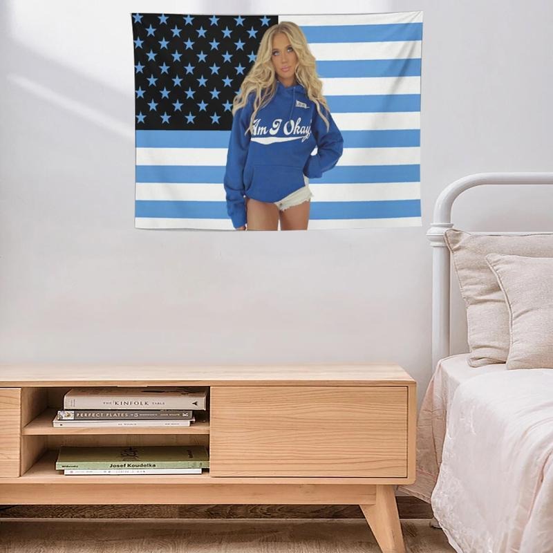 Megan Music Moroney Flag Tapestry Poster Art Home Decoration
