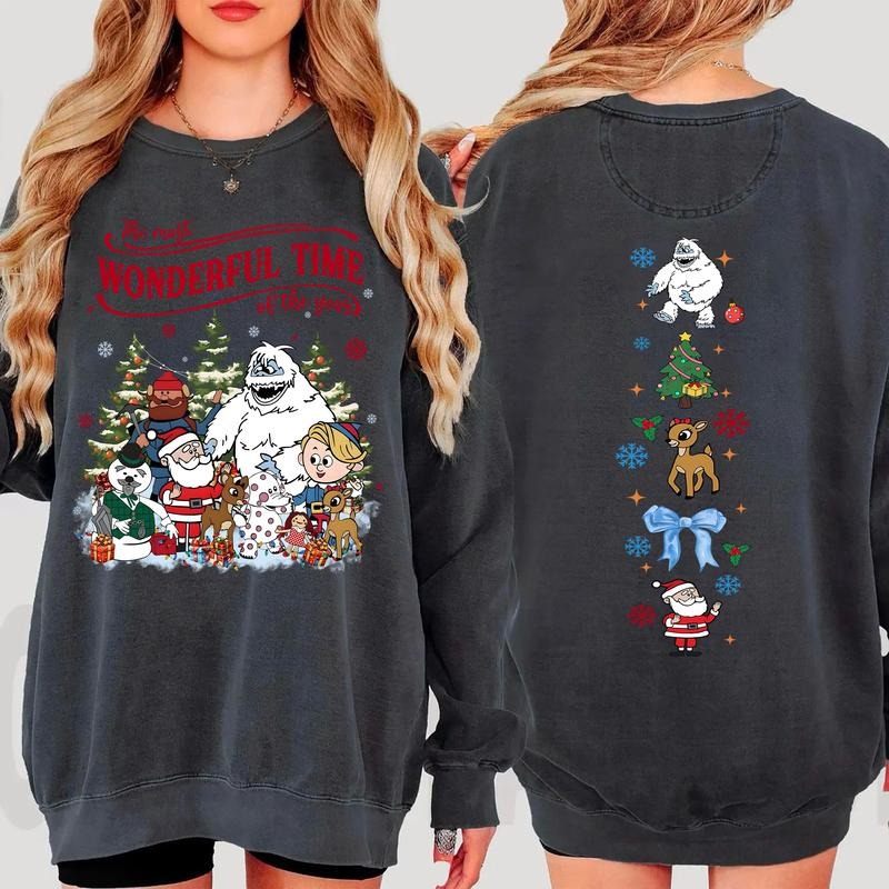 Vintage Rudolph Christmas Red Nosed Reindeer T-Shirt / Sweatshirt / Hoodie