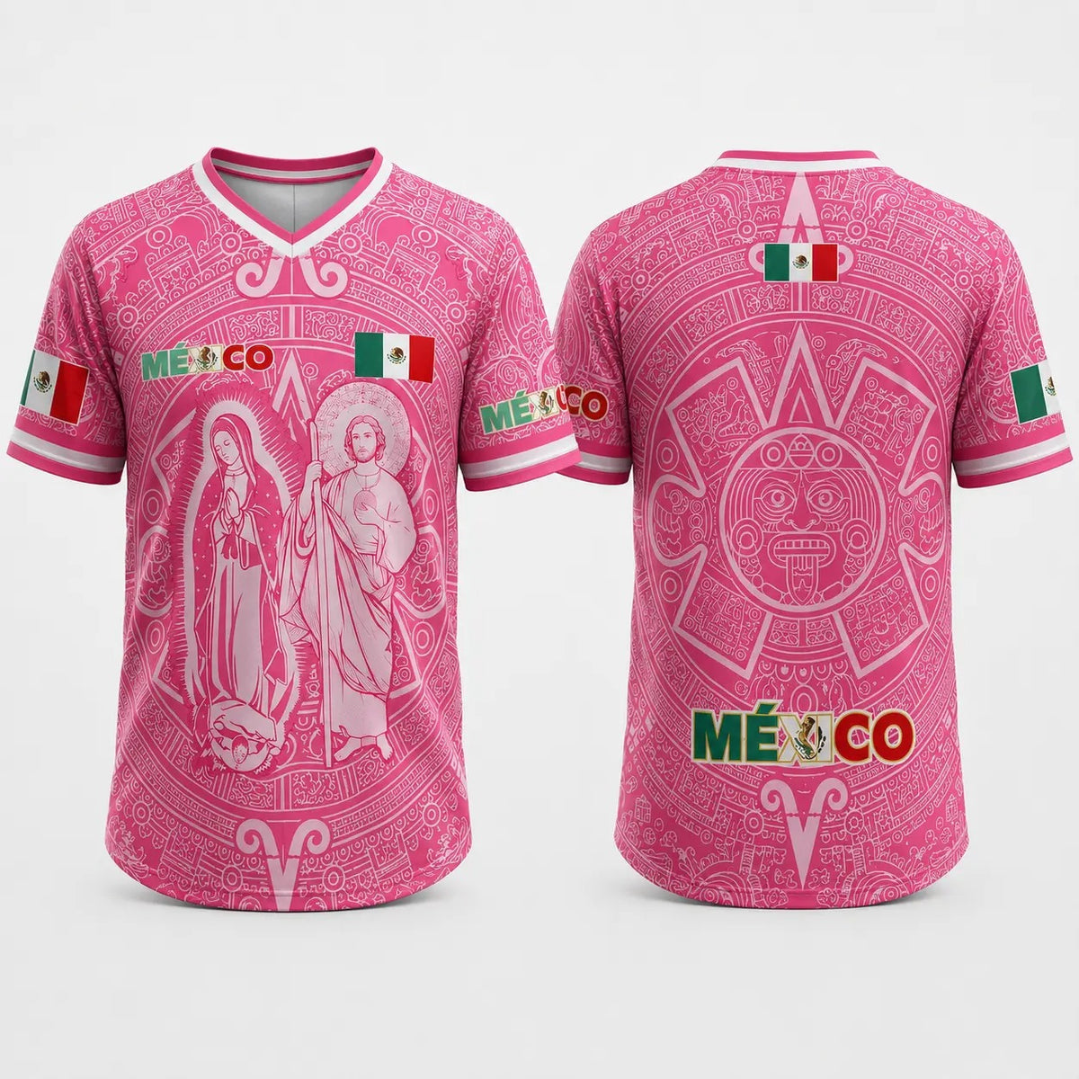Mexico Virgencita & San Juditas - Soccer Jersey