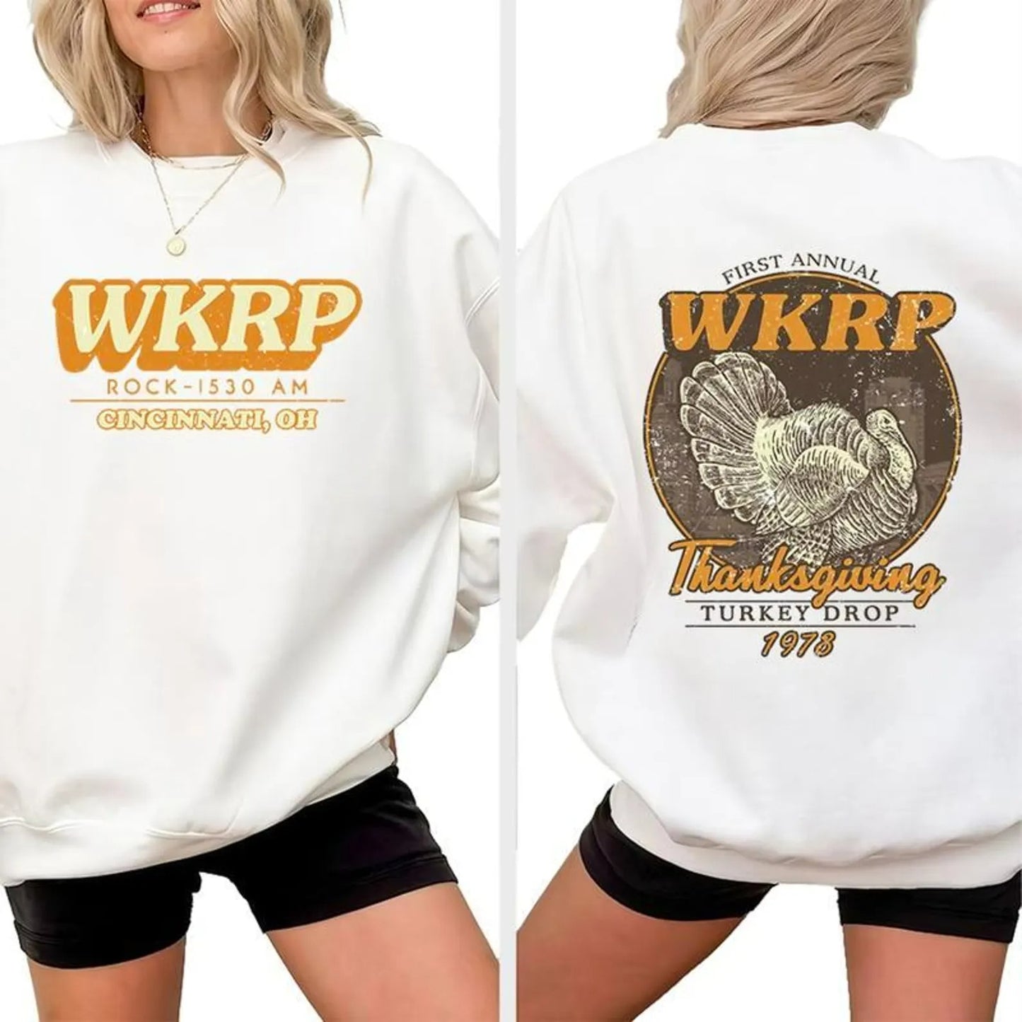 First Annual Turkey Day Graphic Retro T-Shirt / Sweatshirt / Hoodie