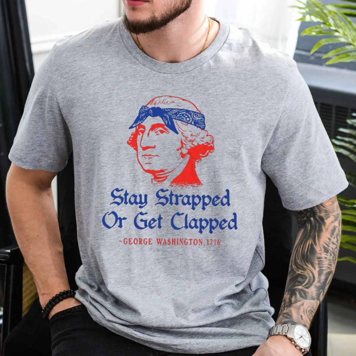 Stay Strapped Or Get Clapped T-Shirt / Sweatshirt / Hoodie