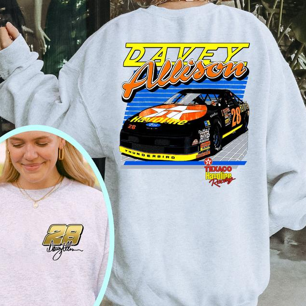 Davey Allison 28 Print T-Shirt / Sweatshirt / Hoodie