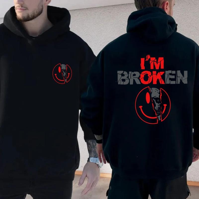 I'm Broken Horror Smile Face T-Shirt / Sweatshirt / Hoodie