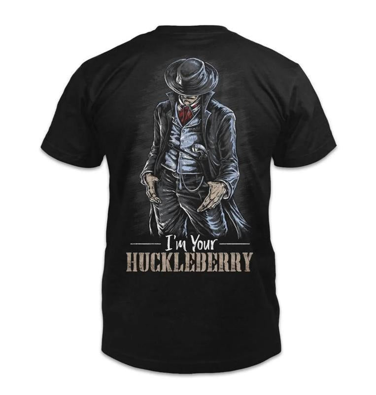 Vintage Western Outlaw Huckleberry Quote Graphic T-Shirt / Sweatshirt / Hoodie