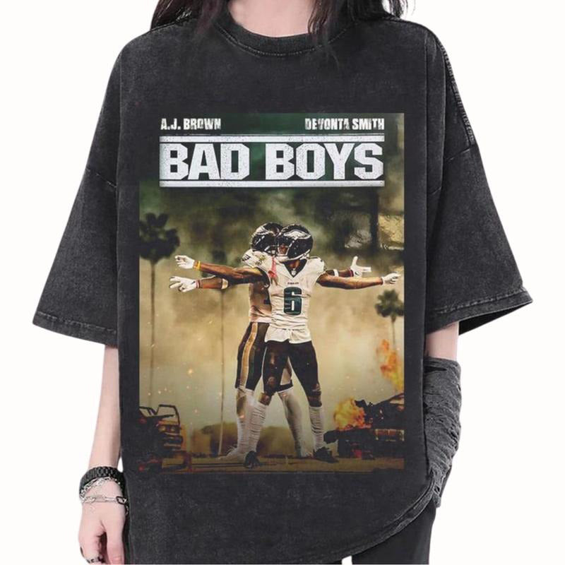 AJ Brown And Devonta Smith Bad Boys Philadelphia T-Shirt / Sweatshirt / Hoodie