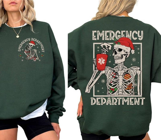 Emergency Department Christmas Casual T-Shirt / Sweatshirt / Hoodie