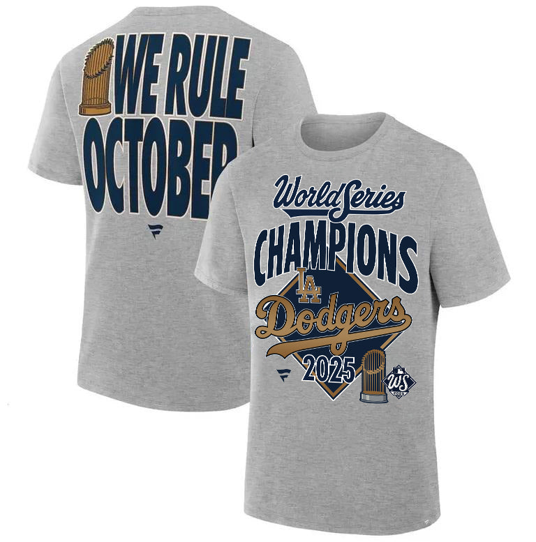 We rule October World Series Champions 2025 T-Shirt / Sweatshirt / Hoodie