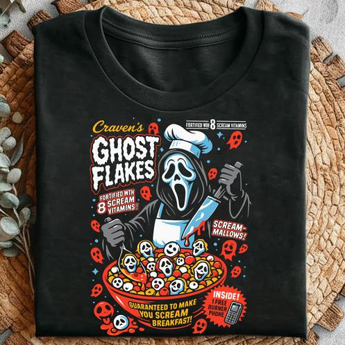 Horror Cereal Box Halloween Characters Graphic T-Shirt / Sweatshirt / Hoodie