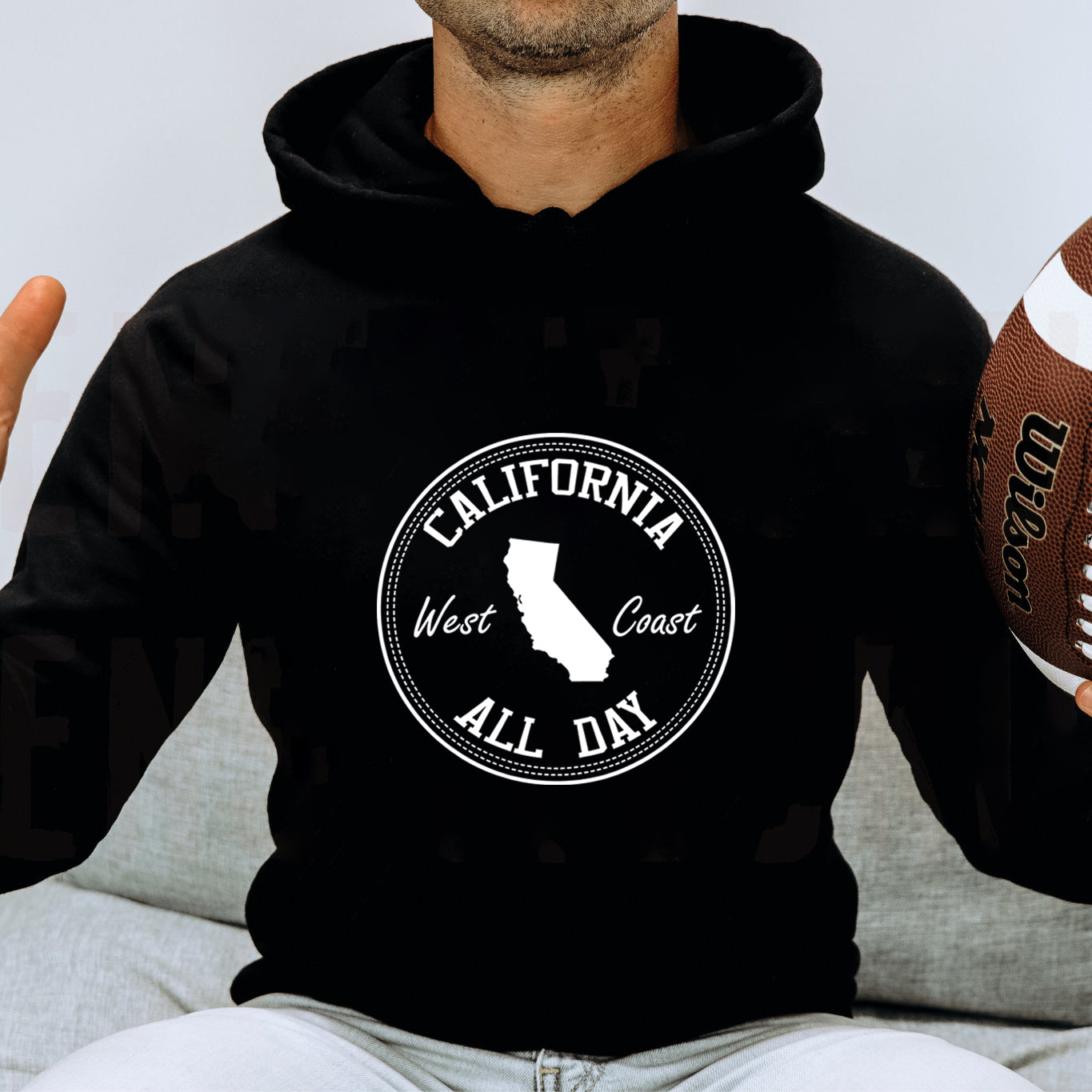 California All Day West Coast Chicano Style T-Shirt / Sweatshirt / Hoodie