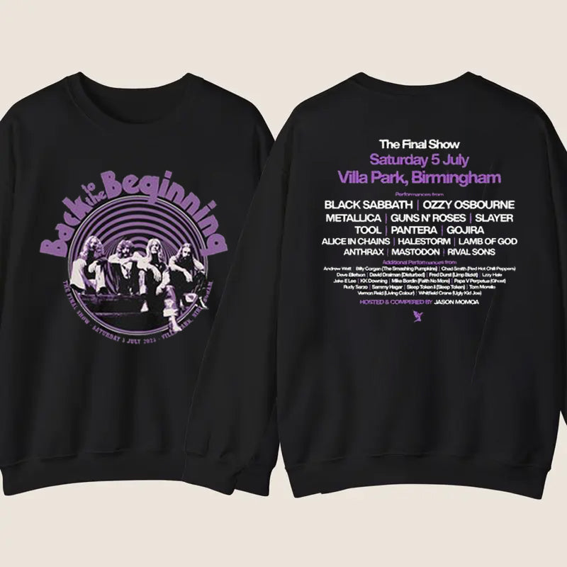 Black Sabbath Back To The Beginning Event T-Shirt / Sweatshirt / Hoodie