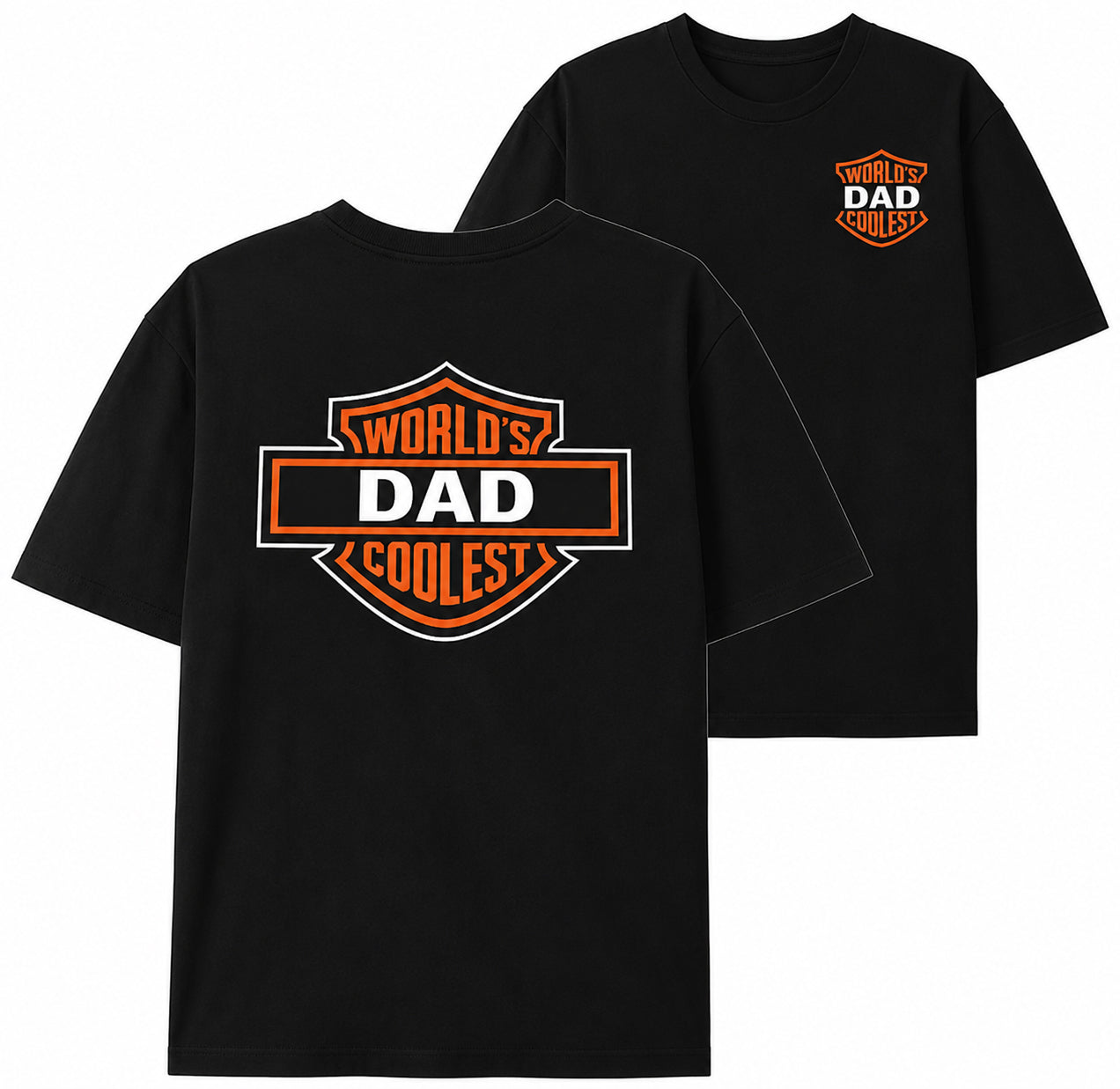 World's Coolest Nickname Gift Motorcycle Pawpaw Papa Dad Grandpa T-Shirt / Sweatshirt / Hoodie
