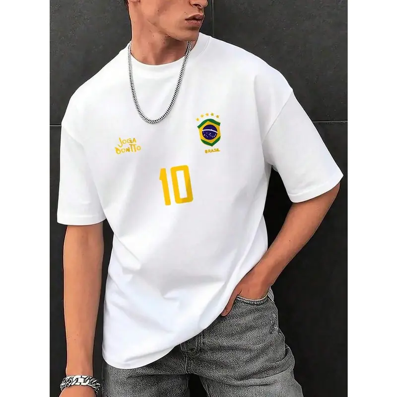 Brazil Football Legendary Number 10 Casual T-Shirt / Sweatshirt / Hoodie