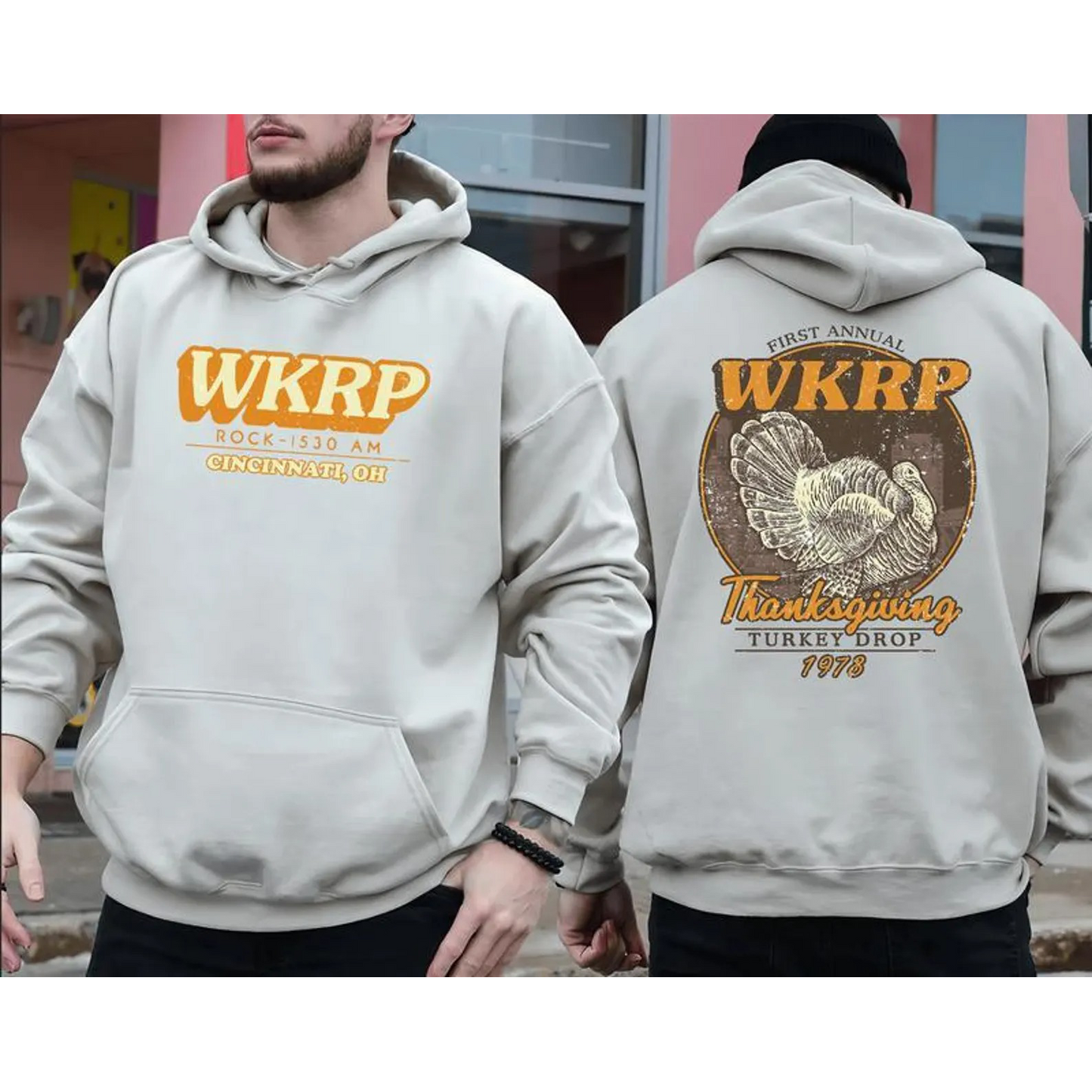 First Annual Turkey Day Graphic Retro T-Shirt / Sweatshirt / Hoodie