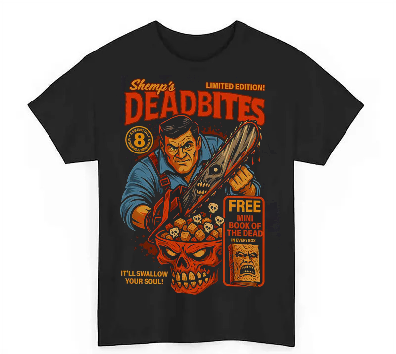 Horror Cereal Box Halloween Characters Graphic T-Shirt / Sweatshirt / Hoodie