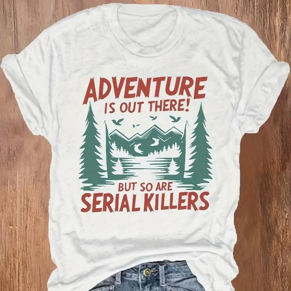 Adventure Is Out There! Mountain Lakes Graphic T-Shirt / Sweatshirt / Hoodie