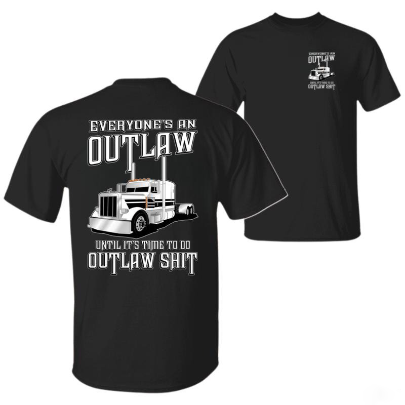 Outlaw Truck Vintage Big Rig Graphic T-Shirt / Sweatshirt / Hoodie