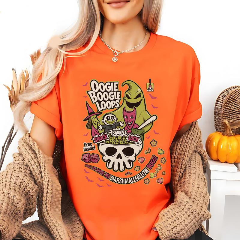 Horror Cereal Box Halloween Characters Graphic T-Shirt / Sweatshirt / Hoodie