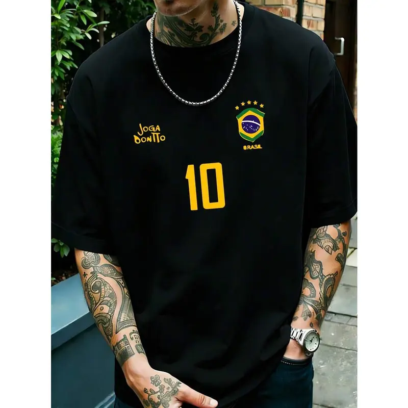 Brazil Football Legendary Number 10 Casual T-Shirt / Sweatshirt / Hoodie