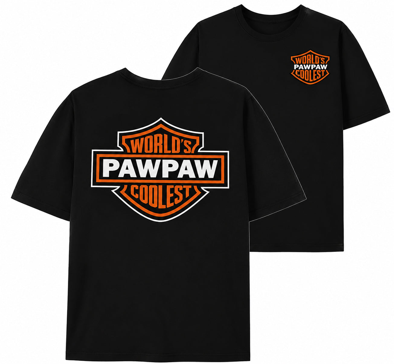 World's Coolest Nickname Gift Motorcycle Pawpaw Papa Dad Grandpa T-Shirt / Sweatshirt / Hoodie
