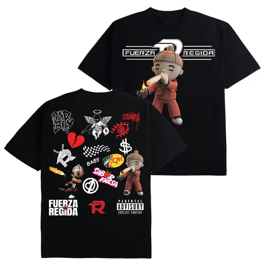Vintage Fuerza Regida All Top Song Album #178 Graphic T-Shirt / Sweatshirt / Hoodie