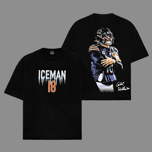 Caleb Williams Iceman Cold Celly For Da Bears T-Shirt / Sweatshirt / Hoodie