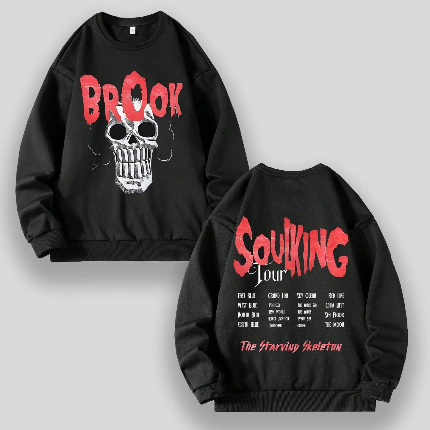Brook Soul King Tour Double-Sided Print T-Shirt / Sweatshirt / Hoodie