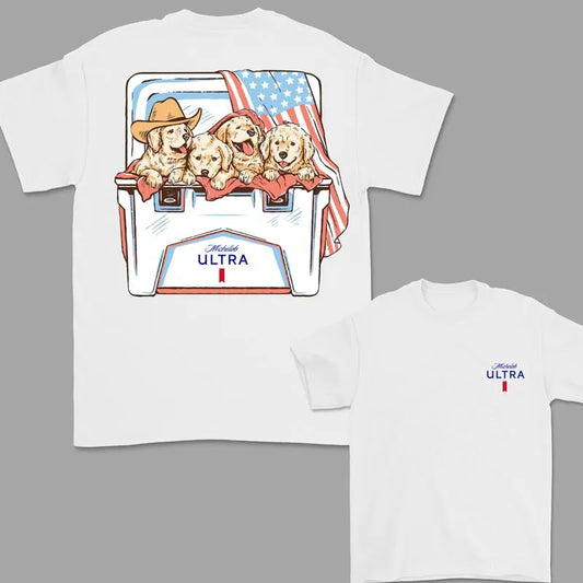 Dogs Beer 4th Of July ULTRA T-Shirt / Sweatshirt / Hoodie