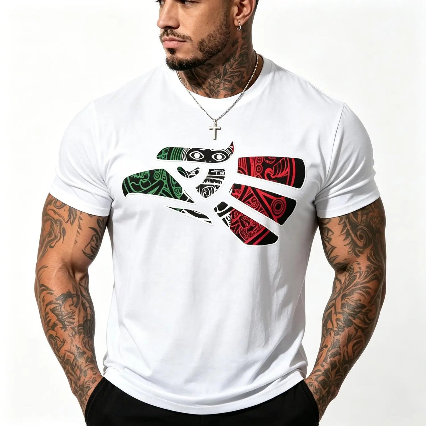 Mexico Eagle Tribal Art Design T-Shirt / Sweatshirt / Hoodie
