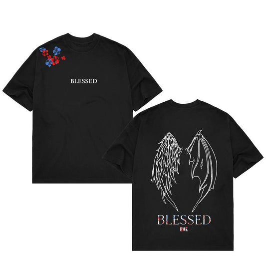 Max Holloway Blessed Wings Custom Graphic Design T-Shirt / Sweatshirt / Hoodie