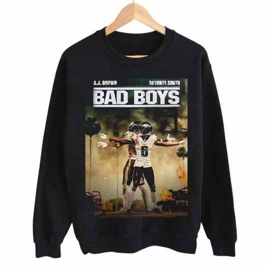 AJ Brown And Devonta Smith Bad Boys Philadelphia T-Shirt / Sweatshirt / Hoodie