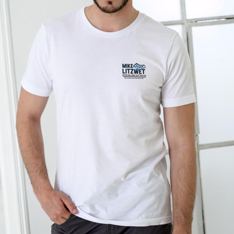 Mike Litzwet Roofing and Gutter Co Funny Name T-Shirt / Sweatshirt / Hoodie