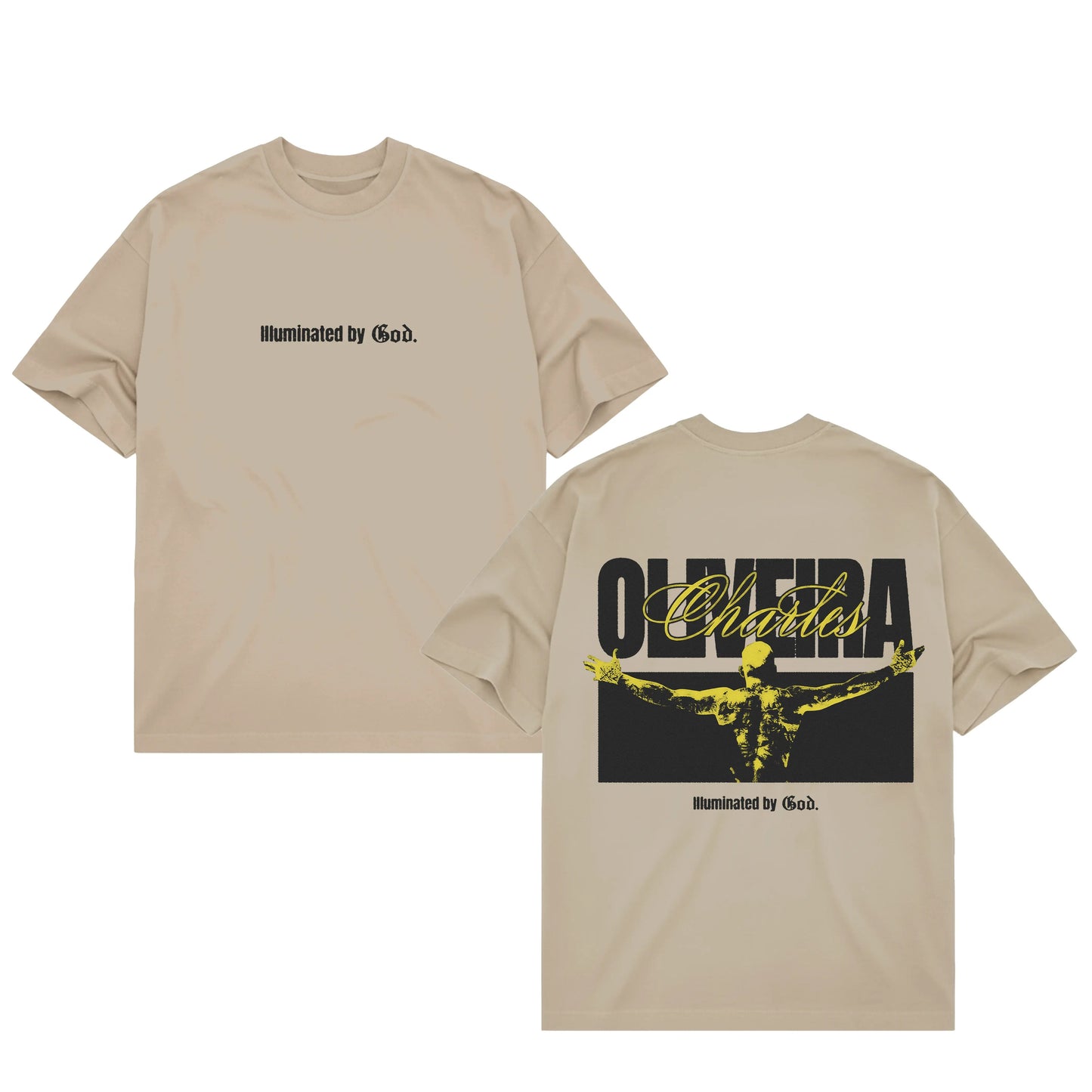 Charles Oliveira Illuminated By God UFC Fighter T-Shirt / Sweatshirt / Hoodie