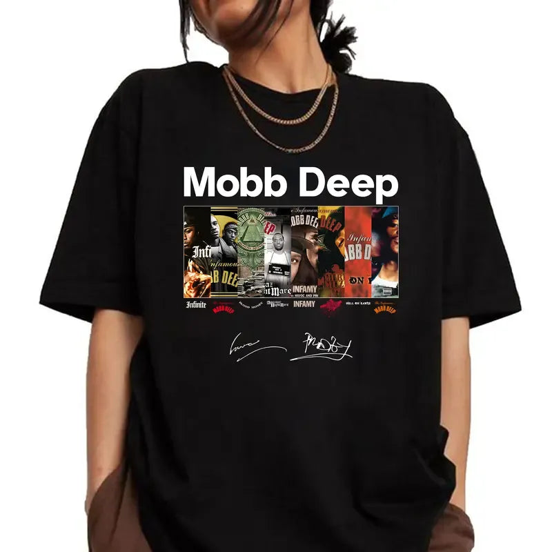 Mobb Deep New Album Havoc Music Artist Merch T-Shirt / Sweatshirt / Hoodie