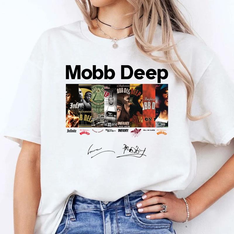 Mobb Deep New Album Havoc Music Artist Merch T-Shirt / Sweatshirt / Hoodie