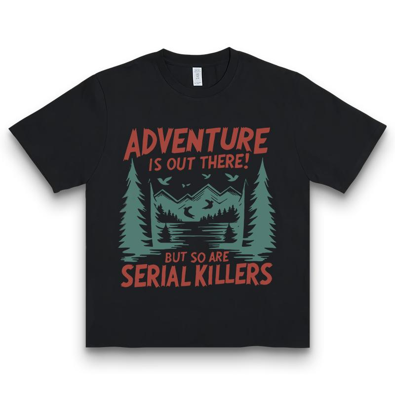 Adventure Is Out There! Mountain Lakes Graphic T-Shirt / Sweatshirt / Hoodie