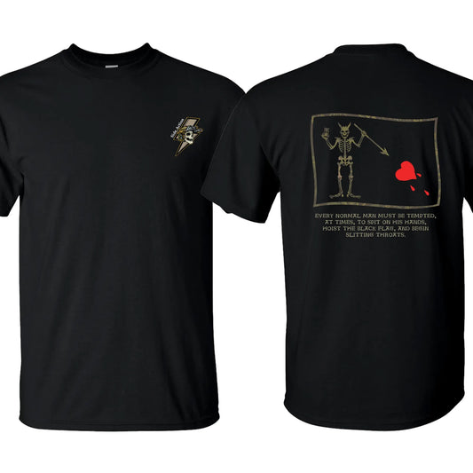 Hoist The Black Flag Skull Warrior T-Shirt / Sweatshirt / Hoodie