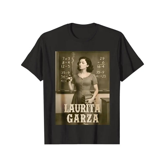 Laurita Garza Vintage Math Classroom Print  T-Shirt / Sweatshirt / Hoodie