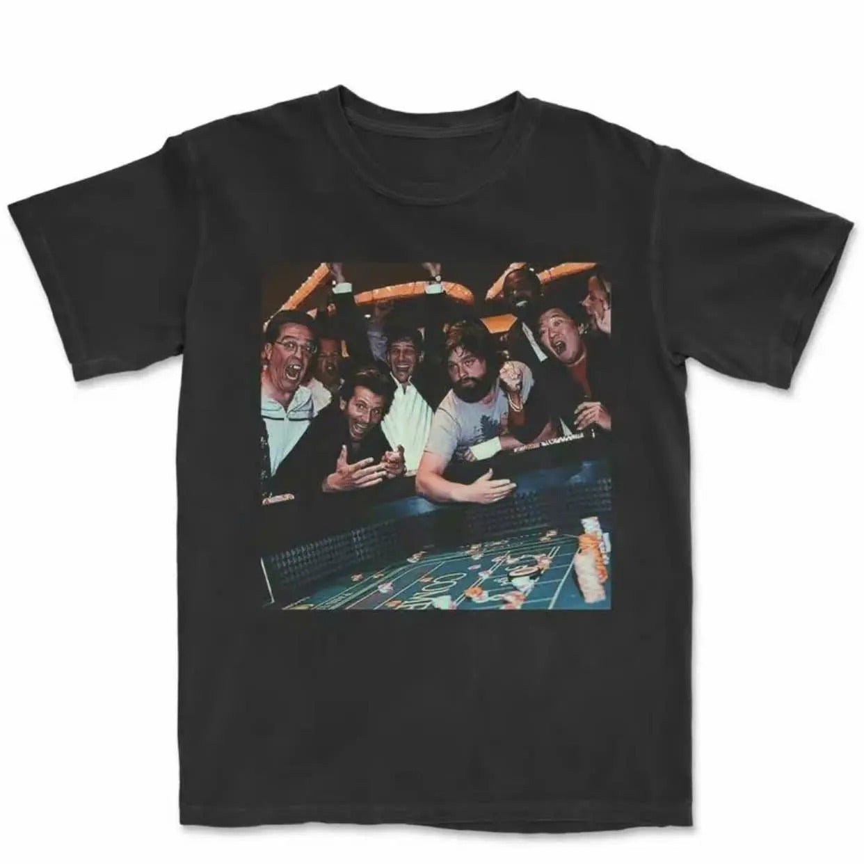Vintage The Hangover Playing Poker Funny Movie Graphic T-Shirt / Sweatshirt / Hoodie