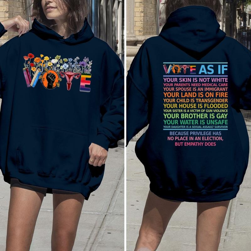 Feminist Voting Graphic Witchy Unisex Casual T-Shirt / Sweatshirt / Hoodie