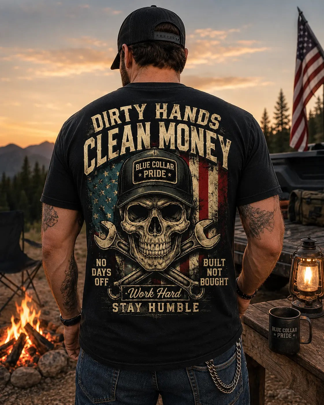 Dirty Hands Clean Money T-Shirt / Sweatshirt / Hoodie