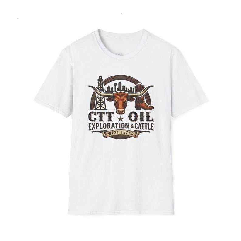 CTT Oil Exploration & Cattle Oilfield Ranch Graphic T-Shirt / Sweatshirt / Hoodie