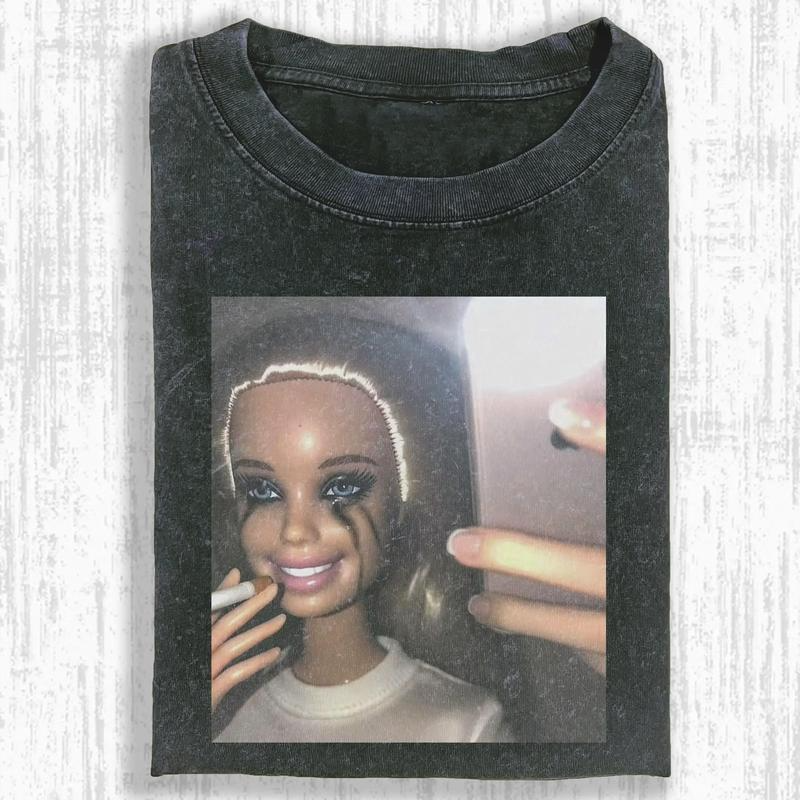 Barbie Smoke Funny Vintage T-Shirt / Sweatshirt / Hoodie