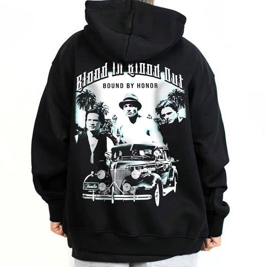 Blood In Blood Unisex Old Movie Graphic T-Shirt / Sweatshirt / Hoodie