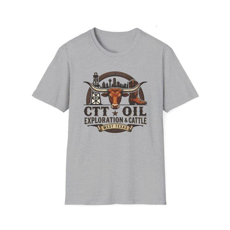CTT Oil Exploration & Cattle Oilfield Ranch Graphic T-Shirt / Sweatshirt / Hoodie