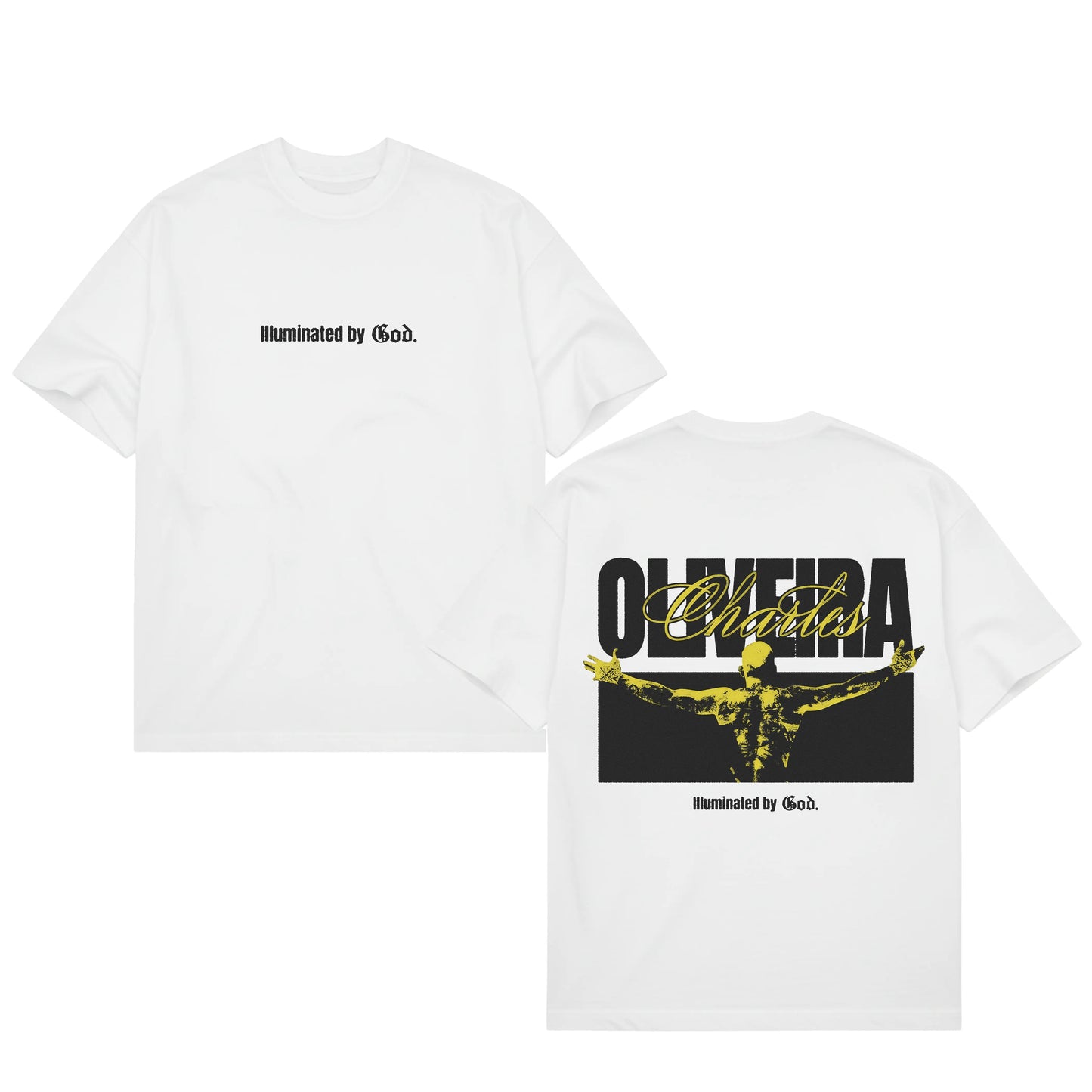Charles Oliveira Illuminated By God UFC Fighter T-Shirt / Sweatshirt / Hoodie